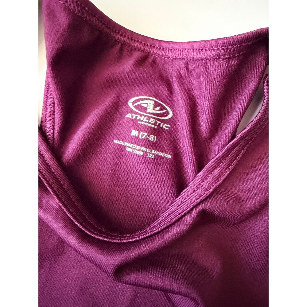 Athletic Works Girl's Active Racerback Tank Dress M (7/8) - Picture 4 of 5